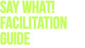Say What! Facilitation Guide 