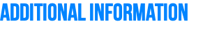 Additional Information